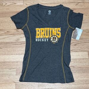 Bruins Hockey Gray T-Shirt Women’s NHL